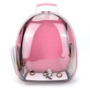 Transparent Pet Carrier Backpack - Breathable Space Capsule Design for Cats and Dogs