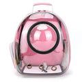 Transparent Pet Carrier Backpack - Breathable Space Capsule Design for Cats and Dogs