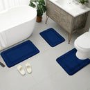 3pcs set Household Non-Slip Bath Mat Absorbent Floor Rug