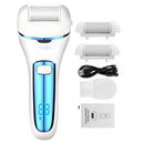 Rechargeable Electric Callus Remover with LED and Roller Heads