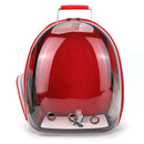 Transparent Pet Carrier Backpack - Breathable Space Capsule Design for Cats and Dogs