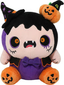 Halloween Monster Plush,Witch & Pumpkin Devil Plush,Soft Halloween Stuffed Animal Scary Plushies for Decor,Gifts & Movie Nights