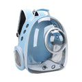 Transparent Pet Carrier Backpack - Breathable Space Capsule Design for Cats and Dogs
