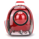 Transparent Pet Carrier Backpack - Breathable Space Capsule Design for Cats and Dogs