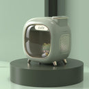 Novo bonito animal de estimação umidificador ar desktop casa quarto novo grande volume nevoeiro bonito espaço cápsula duplo spray umidificador