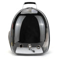 Transparent Pet Carrier Backpack - Breathable Space Capsule Design for Cats and Dogs