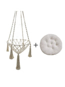 New Pet Hammock Cat Swing Hand Woven Cotton Rope Cats Hanging Basket Kitten Hanging String Den Indoor Pend Nest Pets Supplies