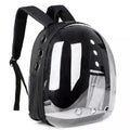Transparent Pet Carrier Backpack - Breathable Space Capsule Design for Cats and Dogs