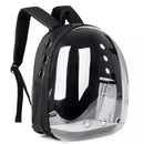 Transparent Pet Carrier Backpack - Breathable Space Capsule Design for Cats and Dogs